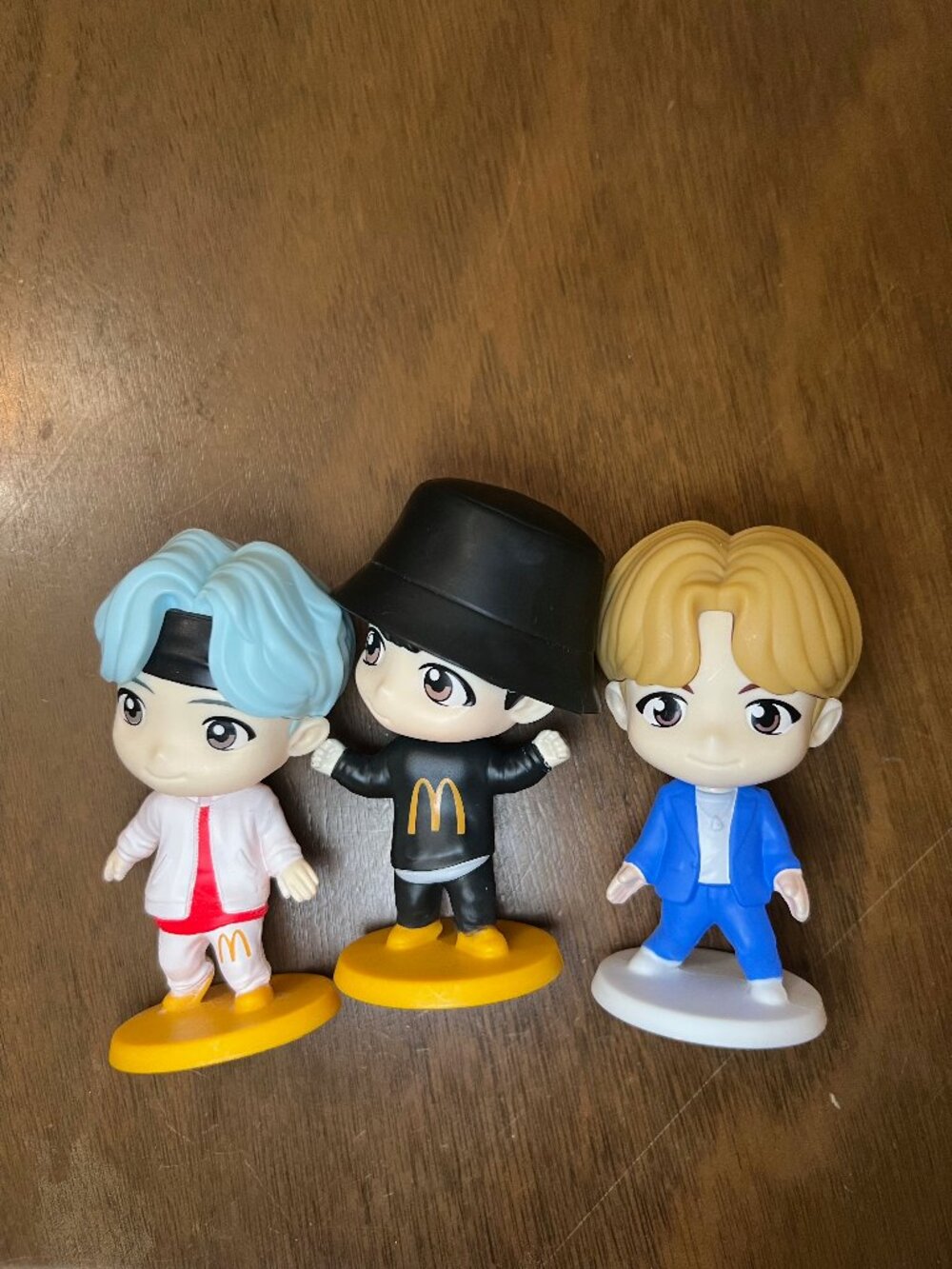 BT21 BTS McDonald's Toys - Jungkook, SUGA, j-hope